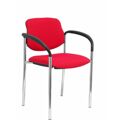 Cadeira de Receção Villalgordo Piqueras Y Crespo LI350CB Vermelho