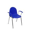 Cadeira de Receção Ves Piqueras Y Crespo 4320AZ Azul (4 Uds)