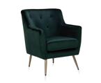 Cadeira Butaca "Vito" Velvet Verde 67x71x80 cm