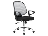 Cadeira de Escritorio Q-connect Base Metal Regulável em Altura 920+80mm Altura 600mm Largura 580mm Profundidade Tecido C