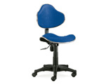 Cadeira de Escritorio Q-connect Regulável em Altura 845+120mm Alt. 460mm Larg X 450mm Prof Azul