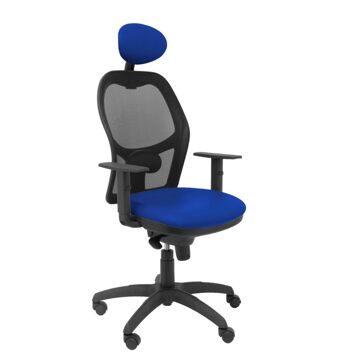 Cadeira de Escritório com Apoio para a Cabeça Jorquera Malla Piqueras Y Crespo Snspazc Azul