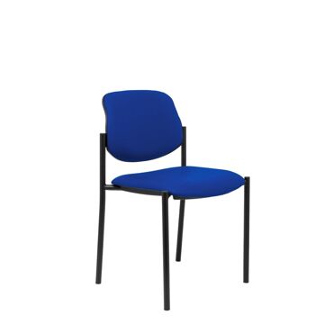 Cadeira de Receção Villalgordo Piqueras Y Crespo 27NSPAZ Imitação de Couro Azul