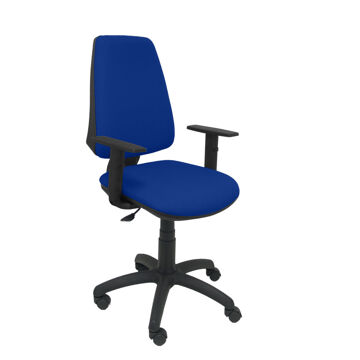 Cadeira de Escritório Elche Cp Piqueras Y Crespo I229B10 Azul Tecido