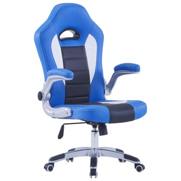 Cadeiras de Gaming Pele Sintética Azul
