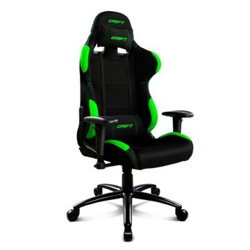 Cadeira de Gaming Drift DR100BG 90-160º Tecido Espuma Preto Verde