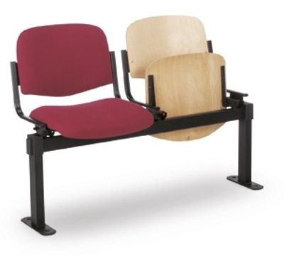 Cadeiras Auditório Viga 5 Lugares Fixa Rebatível Viga R 01