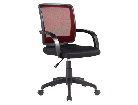 Cadeira de Escritorio Q-connect Encosto Medio Regulável em Altura 900+100mm Altura 570mm Largura 560mm Profundidade Tec