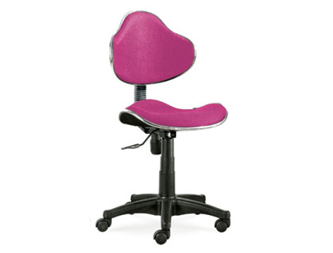 Cadeira de Escritorio Q-connect Regulável em Altura 845+120mm Alt. 460mm Larg X 450mm Prof Rosa