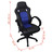 Cadeira Gaming Executiva Em Pele Artificial Azul