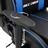 Cadeira De Gaming Com Apoio De Pés Pele Sintética Azul