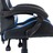 Cadeira Gaming estilo corrida couro artificial azul