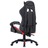 Cadeira Gaming estilo corrida couro artificial vermelho