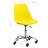 Cadeiras de Escritório 2 pcs Couro Artificial Amarelo