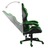 Cadeira Estilo Corrida Couro Artificial Preto e Verde