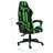 Cadeira Estilo Corrida Couro Artificial Preto e Verde