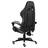 Cadeira Gaming Couro Artificial Preto e Branco