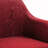 Cadeira de Escritório Giratória Tecido Vermelho Tinto