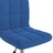 Cadeira de Escritório Giratória Veludo Azul