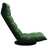 Cadeira de Piso Giratória Veludo Verde-escuro