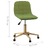 Cadeira de Escritório Giratória Veludo Verde-claro