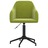 Cadeira de Escritório Giratória Veludo Verde-claro
